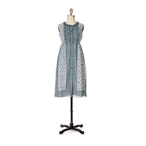 Anna Sui Anthropologie Elfine Shift Dress